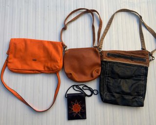 Lote de 4 bolsos variados