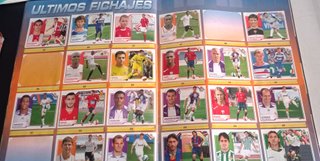 ALBUM LIGA 07 08 CASI COMPLETO
