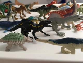Lote de 40 Dinosaurios Jurassic World Minis