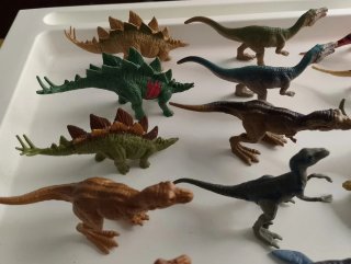 Lote de 40 Dinosaurios Jurassic World Minis