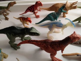Lote de 40 Dinosaurios Jurassic World Minis