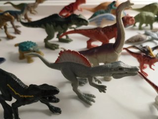 Lote de 40 Dinosaurios Jurassic World Minis