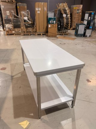 Mesa de Trabajo de Acero Inoxidable
