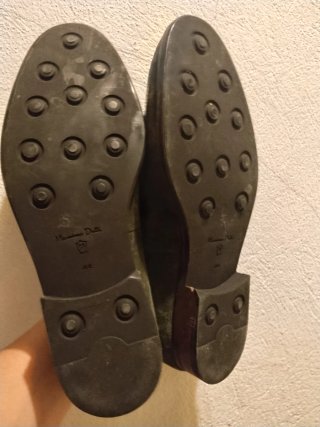Mocasines Massimo Dutti Ante Verde Talla 44