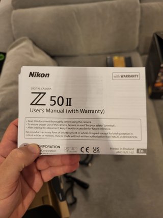 Câmara Mirrorless Nikon Z50II