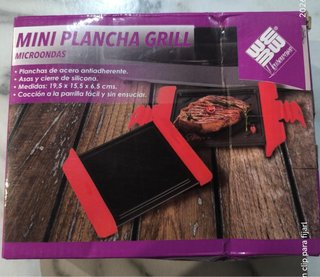 Mini Plancha Grill para Microondas