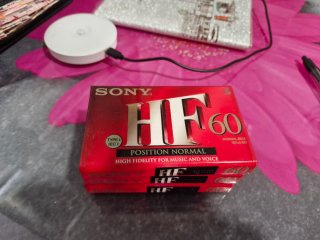 3 Cintas de Casete Sony HF60