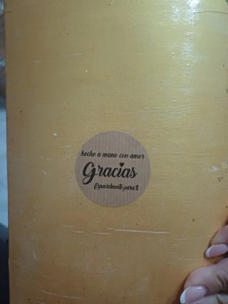 Bandeja hecha a mano con Motivo de París