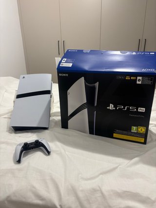 Consola Sony PS5 Pro Blanca