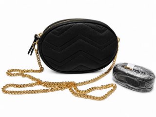 Bolso bandolera negro mujer