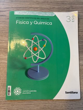 Fisica y quimica 3 ESO - Santillana (cuadernillo)