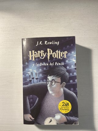 Harry Potter 5 y la orden del Fénix