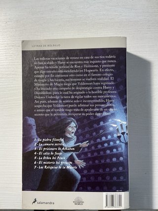 Harry Potter 5 y la orden del Fénix
