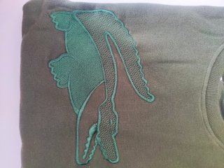 Sudadera Lacoste Verde Oliva Talla XL