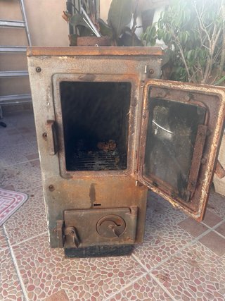 Estufa de hierro forjado