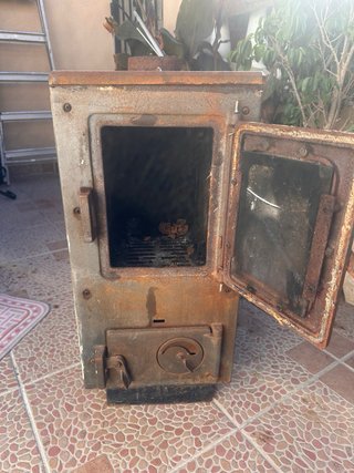 Estufa de hierro forjado