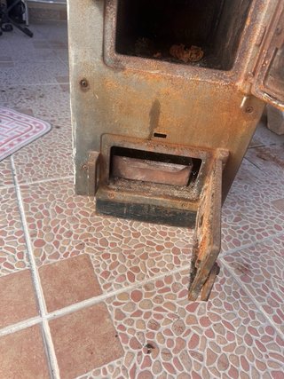 Estufa de hierro forjado