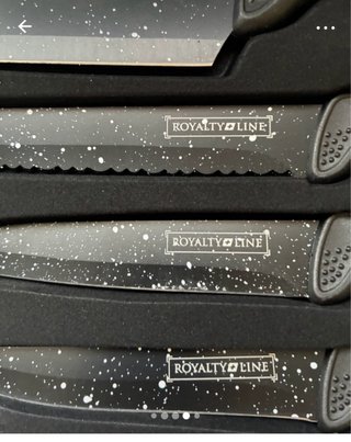 Set de 5 Cuchillos Royalty Line con Pelador