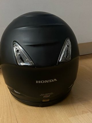 Casco de moto Honda negro
