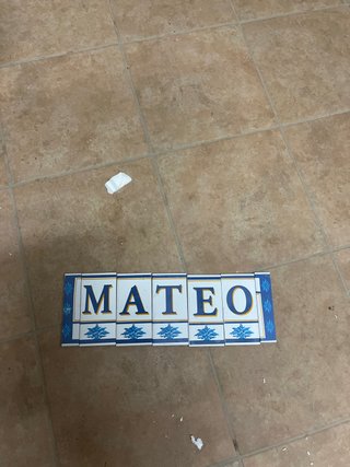 Azulejos Decorativos Nombre Mateo