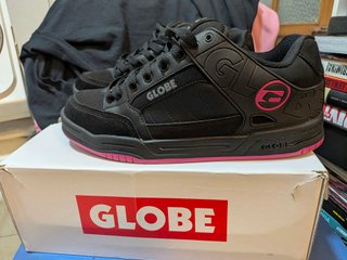 Zapatillas Globe Tilt Black/Pink Talla 45 EUR