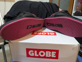 Zapatillas Globe Tilt Black/Pink Talla 45 EUR
