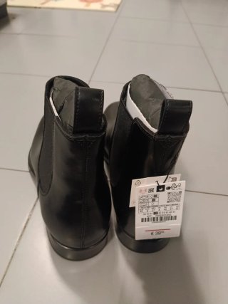 Botines Negros Zara