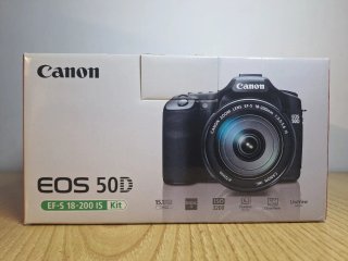 CAJA CAMARA DIGITAL CANON EOS 50D