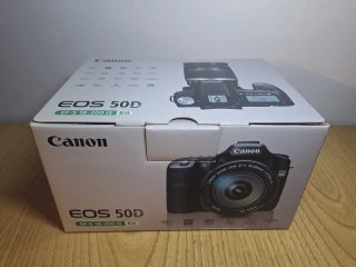 CAJA CAMARA DIGITAL CANON EOS 50D