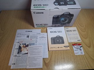 CAJA CAMARA DIGITAL CANON EOS 50D