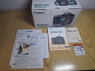 CAJA CAMARA DIGITAL CANON EOS 50D