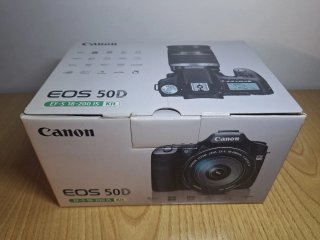 CAJA CAMARA DIGITAL CANON EOS 50D