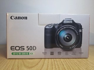 CAJA CAMARA DIGITAL CANON EOS 50D