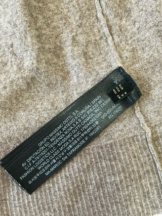 Top Massimo Dutti Marrón Talla S