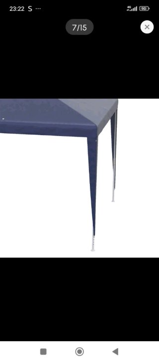 Carpa Desmontable Azul Jardín