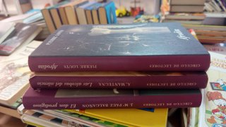 Lote de 3 novelas de literatura erótica de Círculo
