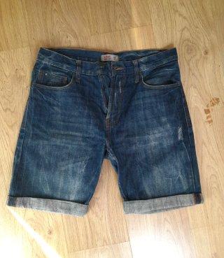 Vaquero corto Lefties azul talla 40