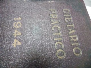 DIETARIO del año 1944 de libreria I.Miro Barcelona