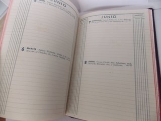DIETARIO del año 1944 de libreria I.Miro Barcelona