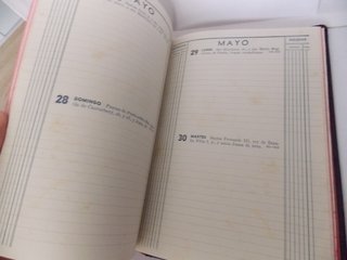 DIETARIO del año 1944 de libreria I.Miro Barcelona