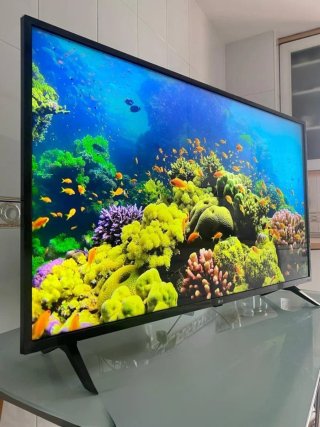 Como nuevo- Smart TV LG 55 " 4K - Con mando