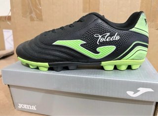 Botas de Tacos Joma Toledo Negras/Verdes