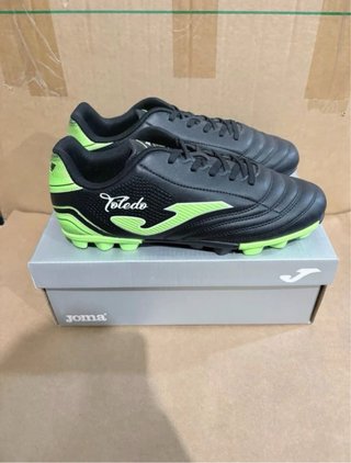 Botas de Tacos Joma Toledo Negras/Verdes