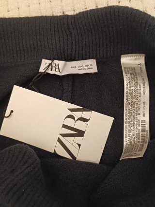 PANTALÓN PUNTO NUEVO ZARA, T-L