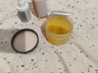Lote de productos para cuidado de lana