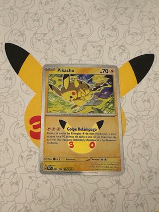 Carta Pokémon Pikachu 30 Aniversario 051
