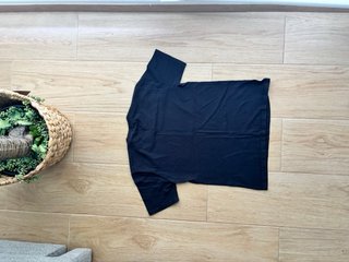 Camiseta Vintage Nike Negra Logo Camuflaje Talla M