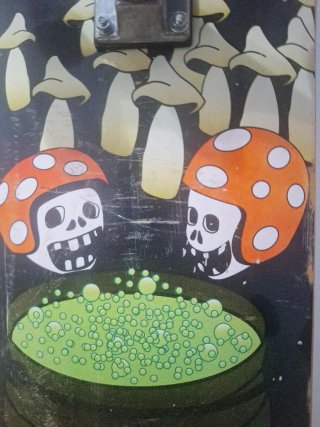 Skate Completo Magic Mushroom