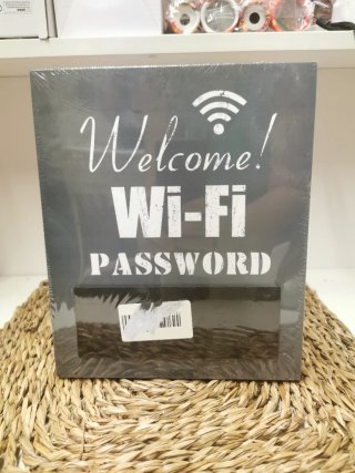 Placa Wifi Tiza Welcome! Wi-Fi Password