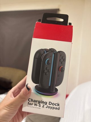 Base de Carga para 2 Mandos Joy-Con